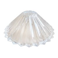 Ioensy - Cubierta De Pantalla De Lámpara De Cristal De Moda Transparente Resistente Para Pasillo De Hotel De Oficina