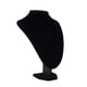 thumbnail image 4 of Collar Colgante Pantalla Busto Maniquí Soporte Soporte Terciopelo negro 22x16x13cm, 4 of 5