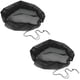 thumbnail image 2 of Paquete de 2 cubiertas de malla para barriles de lluvia que mantienen a los insectos y las hojas fuera del barril de lluvia, accesorios del sistema de recolección de agua de lluvia. La cubierta protec, 2 of 7