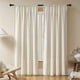 thumbnail image 1 of Cortinas Joydeco Beige Boho de 213 cm de longitud, 2 paneles de 132 x 213 cm, 1 of 8