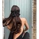 thumbnail image 4 of 2 pinzas de cocodrilo grandes para el pelo, accesorios para mujer y niña (negro), 4 of 7