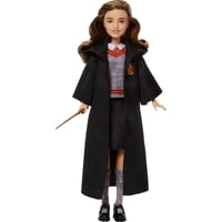 Muñeca Hermione Granger Mattel Con Uniforme De Hogwarts Y Varita