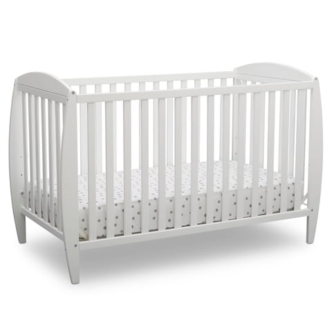 Cuna De Madera Cobaby 3 En 1 Mahuida Blanca