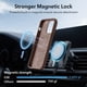 thumbnail image 3 of Funda de teléfono ESR para iPhone 15 con MagSafe, silicona marrón, 3 of 7