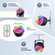 thumbnail image 3 of Luces Yiixuyo EMS10 activadas por sonido con control remoto, 3 of 3
