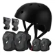 thumbnail image 1 of Set Protecciones Y Casco Niño Niña Para Patines Bicicleta CASCO NEGRO CODERA Small, 1 of 3