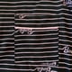 thumbnail image 2 of Pijama Mujer Button Barbie Negro Lineas Rosa Talla L, 2 of 3