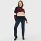 thumbnail image 4 of Sweater Mujer Jacquard Burdeo Corona, 4 of 5