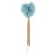 thumbnail image 5 of mango largo ducha puff puf esponja exfoliating malla cepillo scrubber azul, 5 of 5