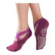 thumbnail image 1 of Calcetines Yoga Antideslizantes Transpirables Cruz Colores - Fucsia / Talla Única, 1 of 2