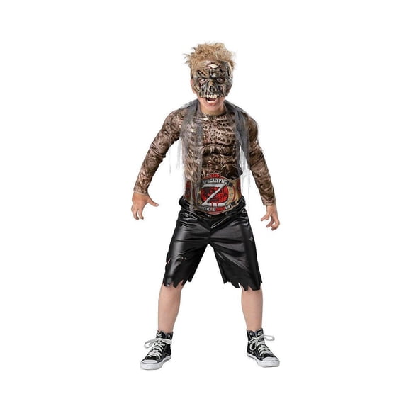 Disfraz Luchador Zombie Niño L (10)