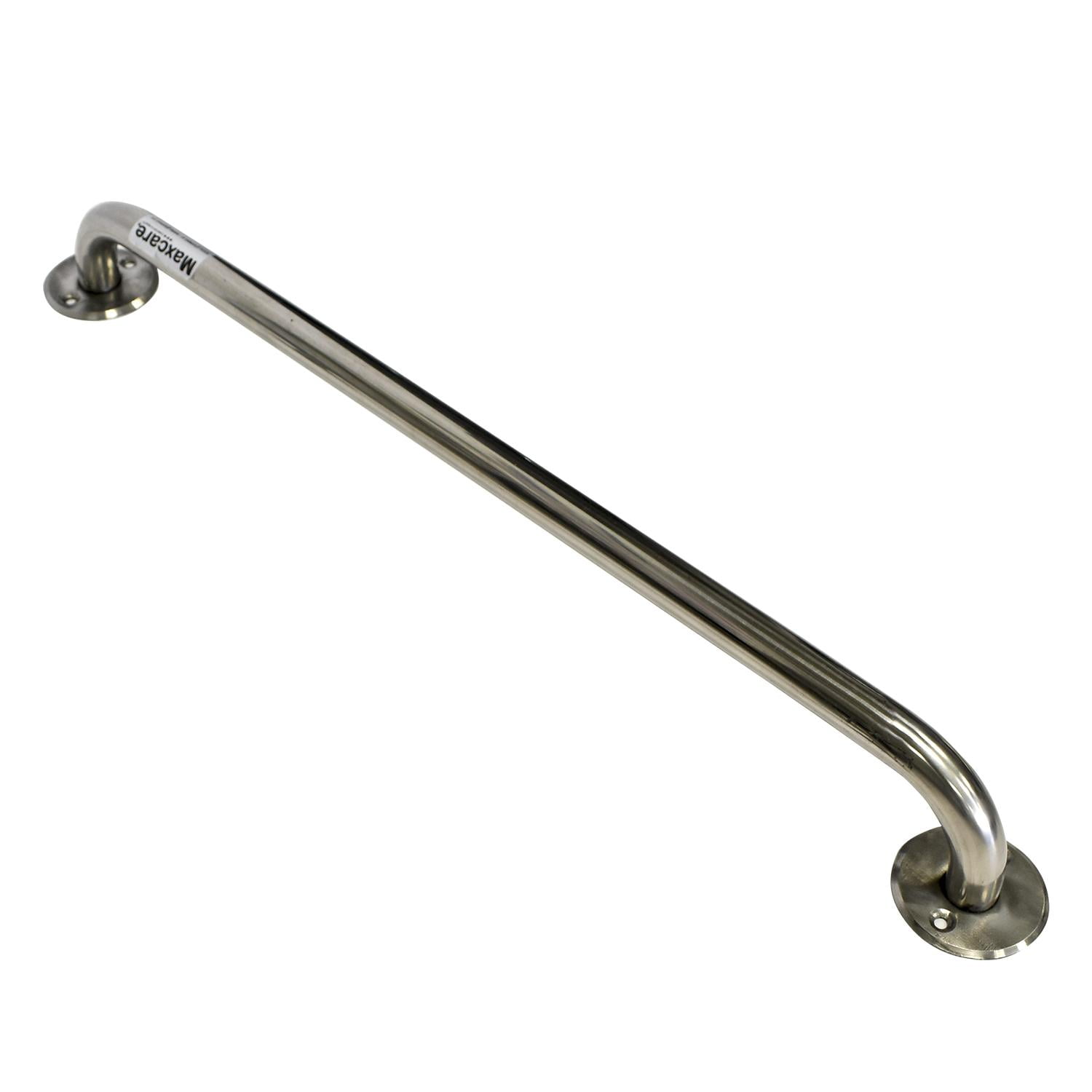 Maxcare - Barra Seguridad Baño Acero Inoxidable 80cm Plateado 80