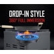 thumbnail image 2 of Banjo individual profesional Wok Burner Concord con soporte de 270.000 BTU, 2 of 9