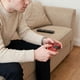 thumbnail image 2 of Control Joystick Inalámbrico compatible con PS4 Rojo Levoevo, 2 of 8