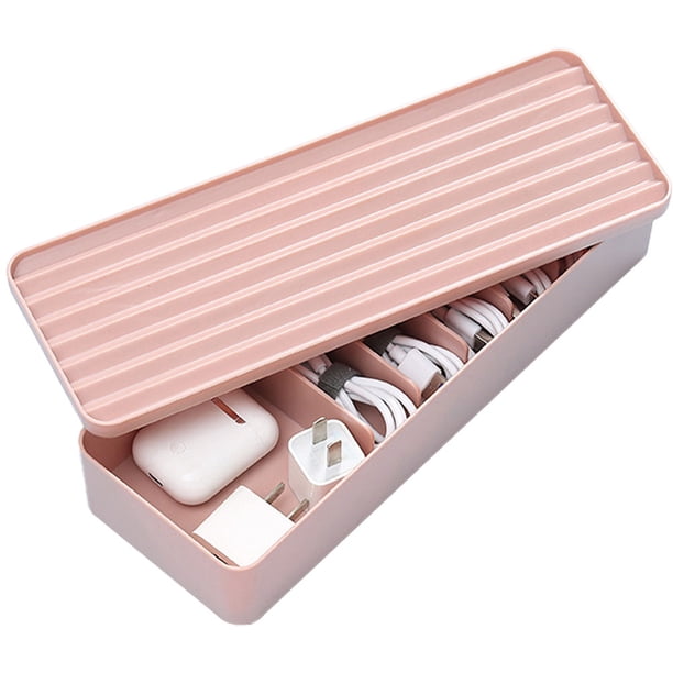 Caja de clasificación de cables de datos de escritorio