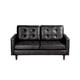 thumbnail image 2 of Sofa Napoles 2 C Cuero Kentucky Negro, 2 of 6