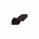 thumbnail image 5 of Calentadores de Piernas de Punto Acanalado para Mujer INSPIRE CHIC Sobre la Rodilla con Puño con Volantes para Invierno Marrón Oscuro, 5 of 6
