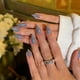 thumbnail image 1 of Press On Nails JOYVVEW Dark Gray Short Almond para mujer, 1 of 7