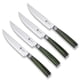 thumbnail image 1 of Juego de cuchillos para carne HexClad Damascus de acero inoxidable, 4 piezas, 1 of 8