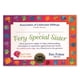 thumbnail image 1 of Certificado Beistle: Premio Very Special Sister, 1 of 1
