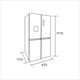 thumbnail image 4 of Refrigerador Side By Side 467 Litros Hq-627Wen, 4 of 6