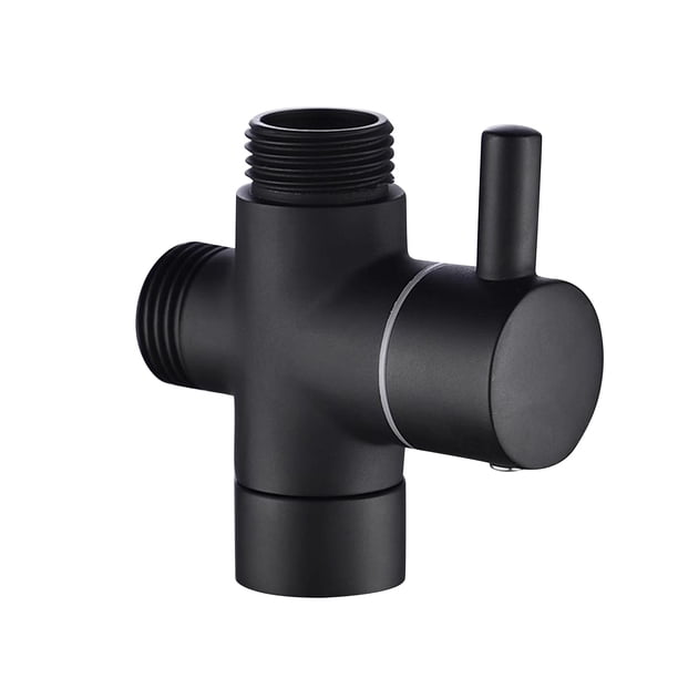 Válvula desviadora de cabezal de ducha, válvula desviadora de brazo de ducha, resistente al desgaste, práctico adaptador en T, válvula desviadora para 2cm 2cm 2cm