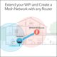 thumbnail image 3 of Extensor WiFi NETGEAR EAX12 AX1600 Mesh 1600Mbps WPA3, 3 of 3
