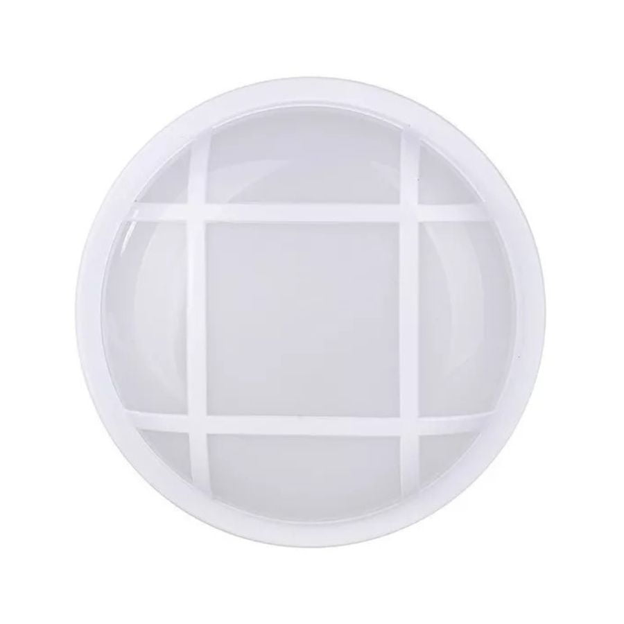 Click Ventas - Lampara Aplique De Techo Pared Con Rejilla Blanca 20w