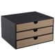 thumbnail image 1 of Cajón de almacenamiento RHCSZ 33 cm × 25 cm × 18 cm A4 negro, 1 of 7