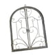 thumbnail image 2 of Marco De Ventana Arqueado Con Pergamino De Metal Para Decoración De Pared, Imitación óxido, Para Puerta De Entrada De Jardín., 2 of 5