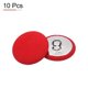 thumbnail image 3 of Uxcell 10pcs 40L Botón Cubierto de Tela de 25mm 1" con Vástago de Metal Redondo de Satén para Costura DIY Botones de Manualidades para Trajes de Novia, Vestidos, Blusas, Suéteres, Rojo, 3 of 7