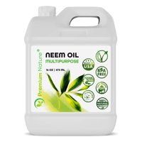 Aceite De Neem Premium Nature Prensado En Frío, 473 Ml, Para Plantas