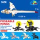 thumbnail image 4 of Figura de Juguete Maxdecoer 40 cm Dragón Articulado Blanco y Dorado, 4 of 8