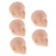 thumbnail image 4 of 5Pieza 1: 6 Figura De Acción Cabeza De Mu?eca Referencia Escultura Práctica De Maquillaje, 4 of 5