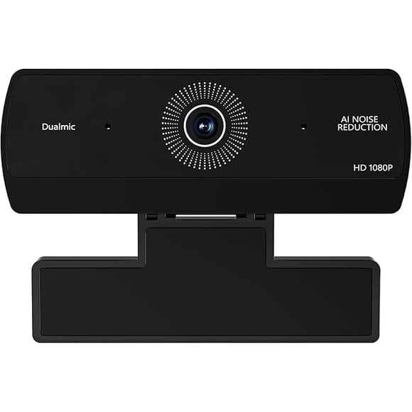 Cámara web para PC, HD 1080P USB Plug and Play Cámara web de computadora, cámara web de alta definición para computadora portátil de escritorio, ideal para clase en línea, videoconferencia