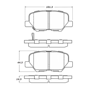 Pastillas Freno Para Auto Comline Cbp32238
