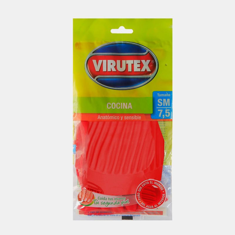 Virutex - Guantes Anatómico Y Sensible Talla S/M
