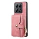 thumbnail image 2 of Funda Tipo Cartera con Correa Cruzada para Xiaomi 14T Protección Contra Golpes Rosa, 2 of 5