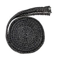 Bothyi - Junta De Estufa Cinta Junta Negra Cable Fibra De Vidrio Estufa Puerta Cinta De Sellado Para Puerta 2Mmx15Mmx300Cm