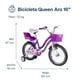 thumbnail image 3 of Bicicleta Infantil Queen Aro 16 Morada, 3 of 12