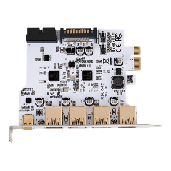 Tarjeta PCIe A USB 3.2 Tarjeta Convertidora Pci 19Pin Pci-E