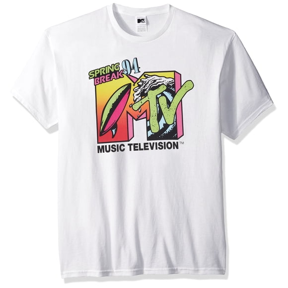 Camiseta MTV Springbreak 94 Logo Blanca XXL