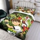 thumbnail image 3 of Ben 10 Conjunto de sábanas temático, trío de piezas, cómodo y amigable con la piel, diseño único, regalo de decoración para el hogar para familiares, amigos y fans,135cm *200cm, 3 of 6