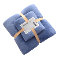 Genérico - Pack 2 Toallas Baño Mano Viaje Microfibra Secado Rápido