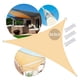 thumbnail image 1 of Toldo Vela Sombra Triangular Para Patio 3 X 3 X 3 Mts, 1 of 3