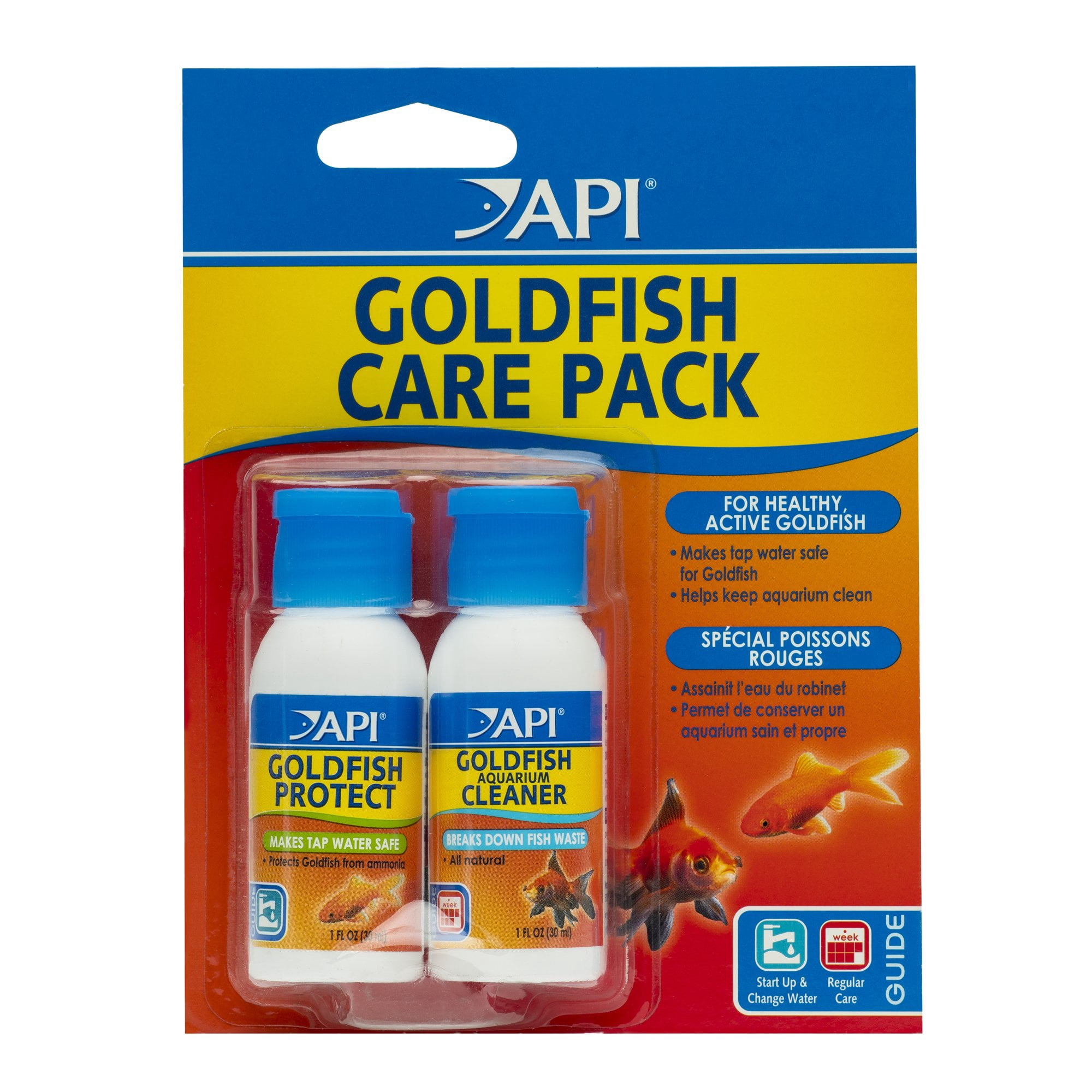 Pack de Cuidado para Peces Dorados API 32 ml