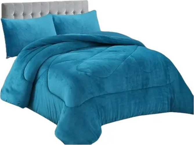 Genérico - Cobertor Plumón Chiporro Plush 1.5 Plaza + Funda