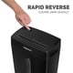 thumbnail image 3 of Trituradora de papel Fellowes P-40C, corte transversal, 8 hojas para oficina en casa, 3 of 8