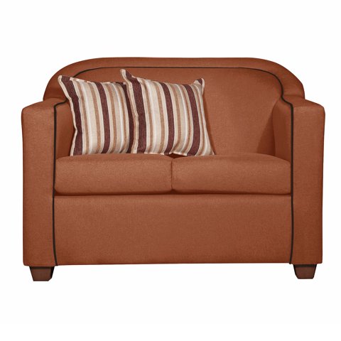 Ruzam Mobel - Sofá 2 Cuerpos Zafiro Terracota