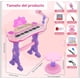 thumbnail image 3 of Teclado Piano Musical Con Microfono Y Silla Para Niños Con Luces Y Sonido, 3 of 5